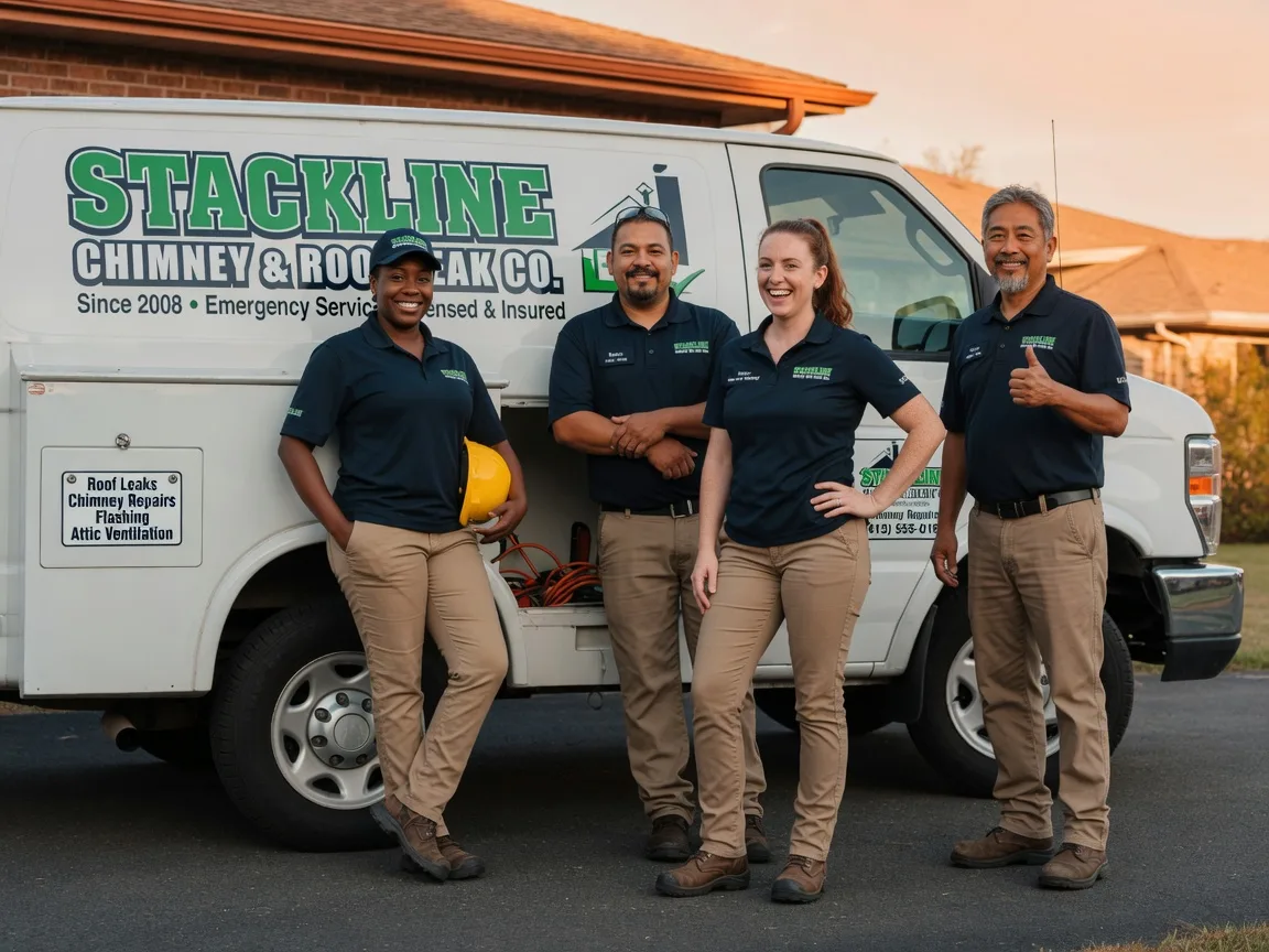 Chimney flashing repair company in Fairland, IN